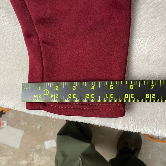 Fashion Branded Woman's Joggers In Maroon & Royal Blue XL Size Polyester Stretch - Picture 3 of 11